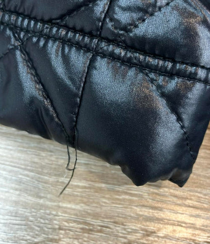 BURBERRY BLACK LABEL ダウンジャケット フード ファー ベスト付き ノバチェック柄 D1F25-425-09 メンズ SIZE LL (XL) バーバリーブラックレーベル