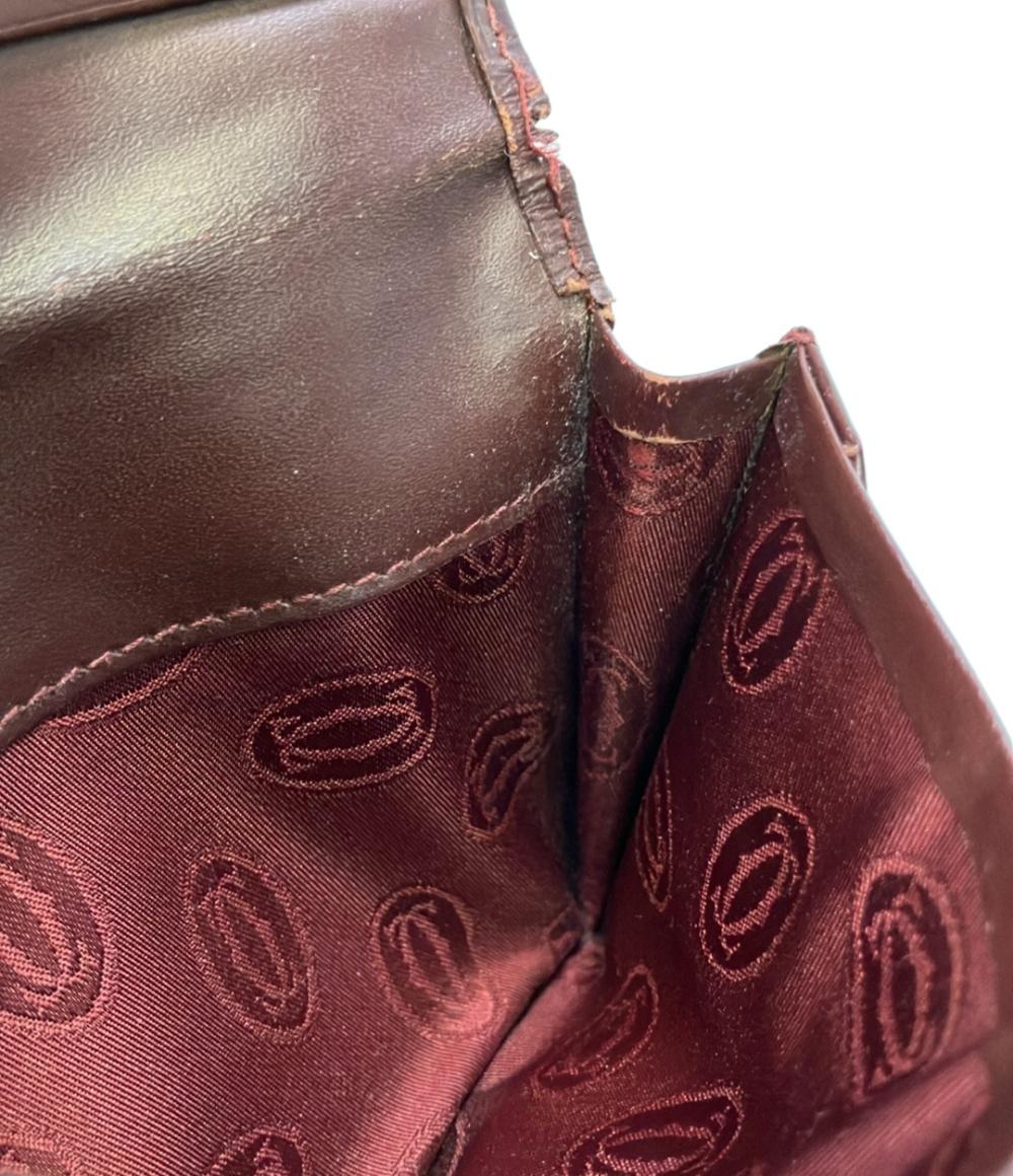 カルティエ カードケース 名刺入れ マストドゥカルティエ メンズ Cartier