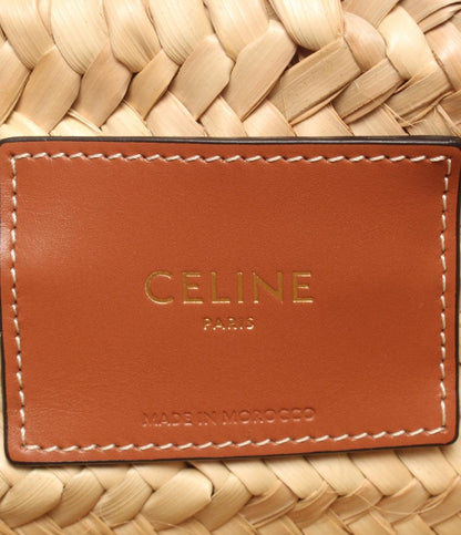 セリーヌ 2way ハンドバッグ ショルダーバッグ 肩掛け かごバッグ パニエ ティーン トリオンフ レディース CELINE