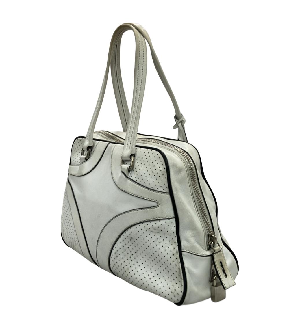 PRADA ハンドバッグ ボウリングバッグ レザー レディース プラダ