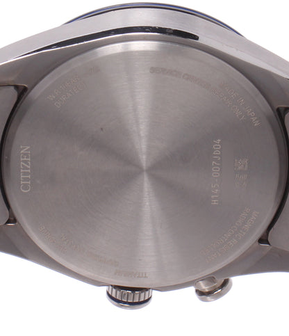 CITIZEN 腕時計 UNITE with BLUE アテッサ ATTESA ACT Line ソーラー電波 CB0288-65L メンズ シチズン