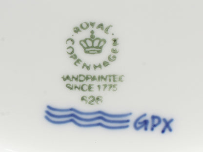 美品 Royal Copenhagen プレート 大皿 26cm ブルーパルメッテ ロイヤルコペンハーゲン