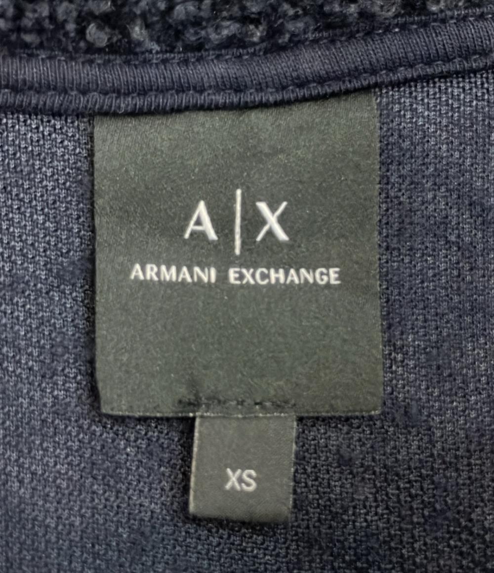 アルマーニエクスチェンジ ボアフリースジャケット メンズ ARMANI