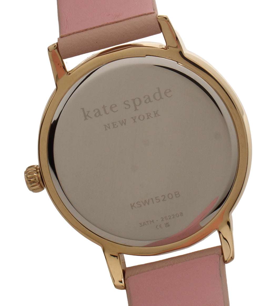 美品 Kate Spade 腕時計 クオーツ シェル KSW1520B レディース ケイトスペード