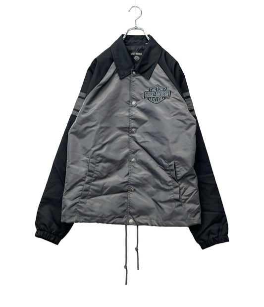 HARLEY DAVIDSON ブルゾン Coaches Jacket フロントスナップボタン ウエストドローコード 97527-23VM メンズ SIZE M ハーレーダビッドソン