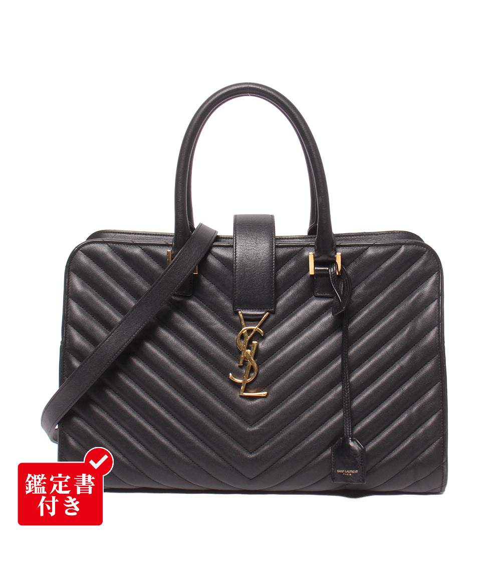 SAINT LAURENT 2WAY ハンドバッグ トートバッグ ショルダーバッグ 斜め掛け モノグラム カバス レディース サンローラン