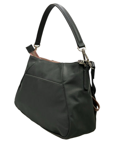 美品 agnes b. ハンドバッグ ショルダーバッグ 2WAY 斜め掛け ナイロン レディース アニエスベー