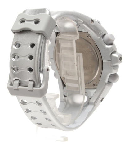 美品 CASIO 腕時計 クオーツ シルバー GA-V01A メンズ カシオ