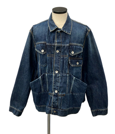 美品 Sacai デニムジャケット モード 25AW 25-03751M メンズ SIZE 3 (L) サカイ