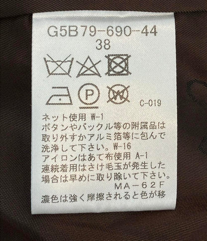 マッキントッシュ ソフトウールモッサフーデットコート レディース SIZE 38 (S) Mackintosh