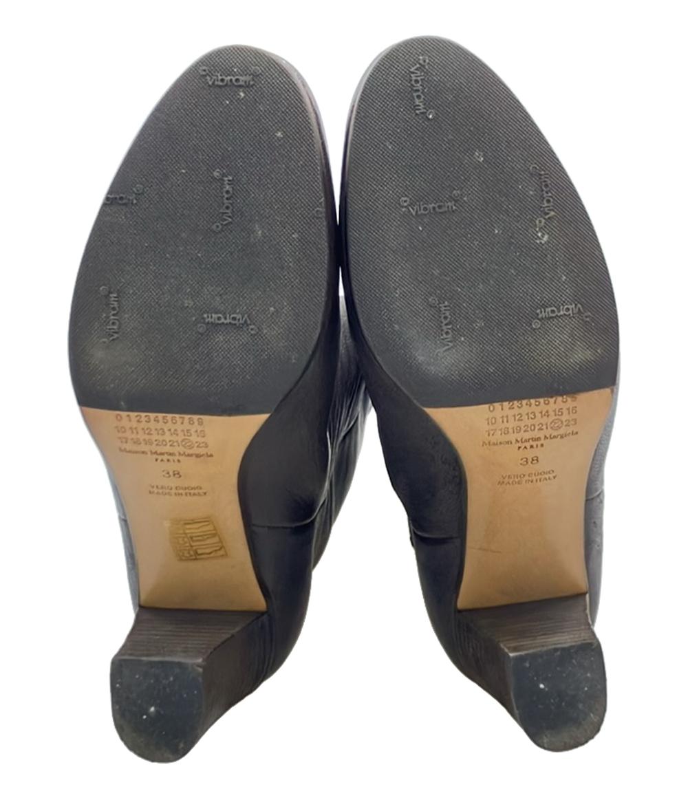 メゾン マルジェラ レザーロングブーツ レディース SIZE 38 (XL