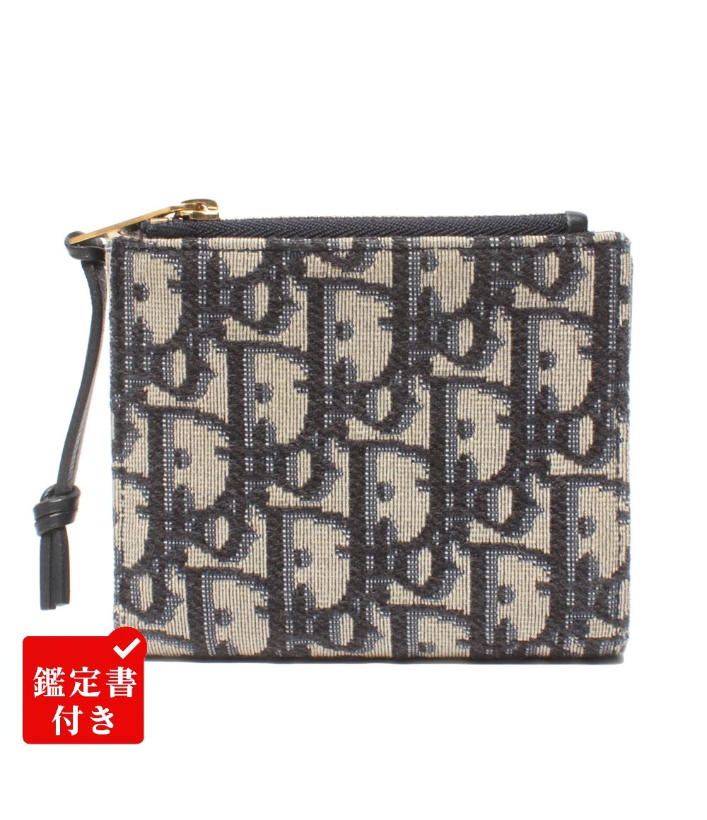 Christian Dior 二つ折り財布 オブリーク レディース クリスチャンディオール