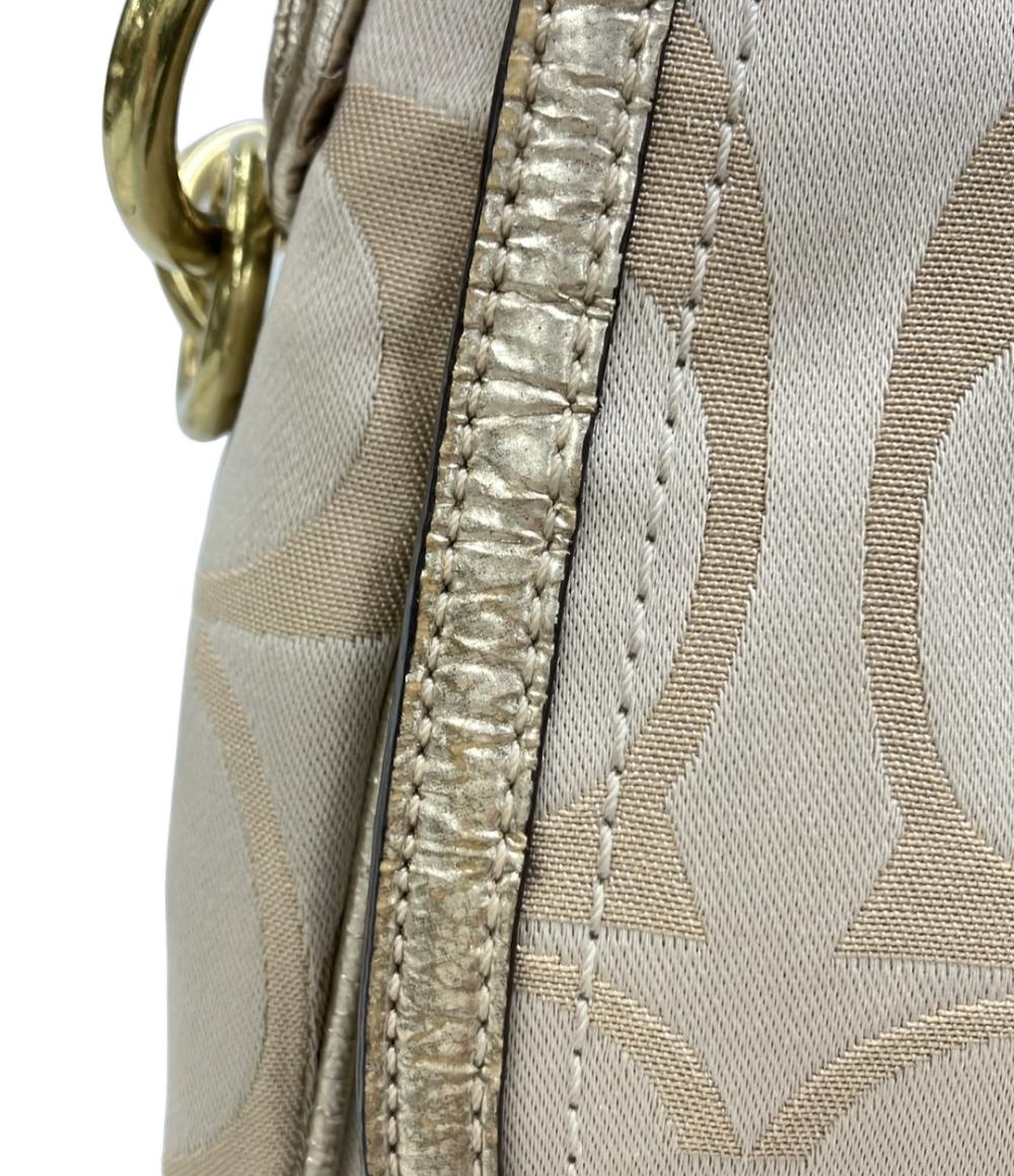COACH 2way ショルダーバッグ 肩掛け 斜め掛け ラージシグネチャー 18986 レディース コーチ