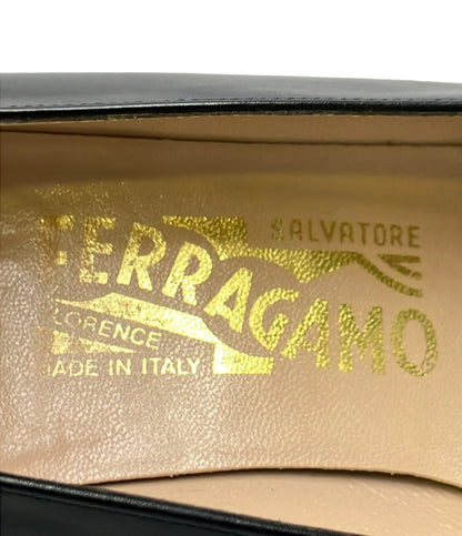 Salvatore Ferragamo パンプス ガンチーニ DE 43448 レディース SIZE 6.5 サルヴァトーレフェラガモ