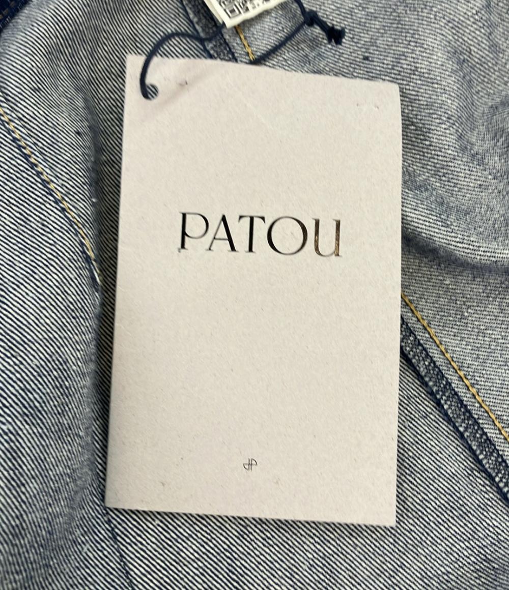 PATOU デニムパンツ アイコニック タグ付き DENIM ICONIC TROUSERS TR0030008602D レディース SIZE 36 (M) パトゥ