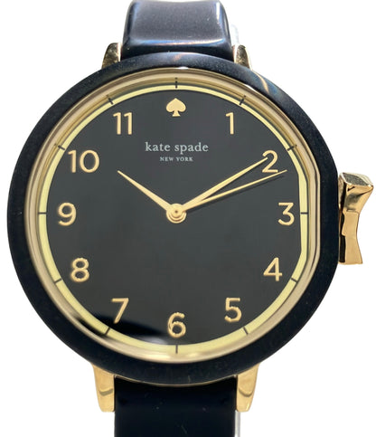 Kate Spade 腕時計 クオーツ ブラック KSW1352 レディース ケイトスペード