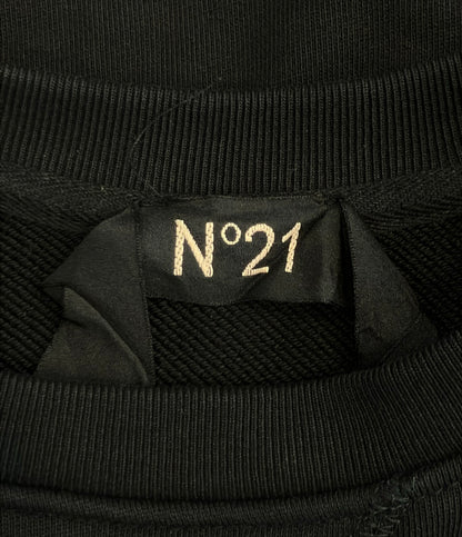 N°21 ロゴプリント 長袖 スウェット P20EN1M E0424214 レディース SIZE XS ヌメロ ヴェントゥーノ