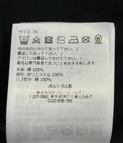 MONCLER 裾フリル半袖Tシャツ レディース SIZE XS モンクレール