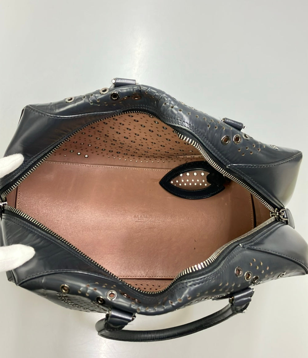 ALAIA ハンドバッグ ボウリングバッグ スタッズ レディース アライア