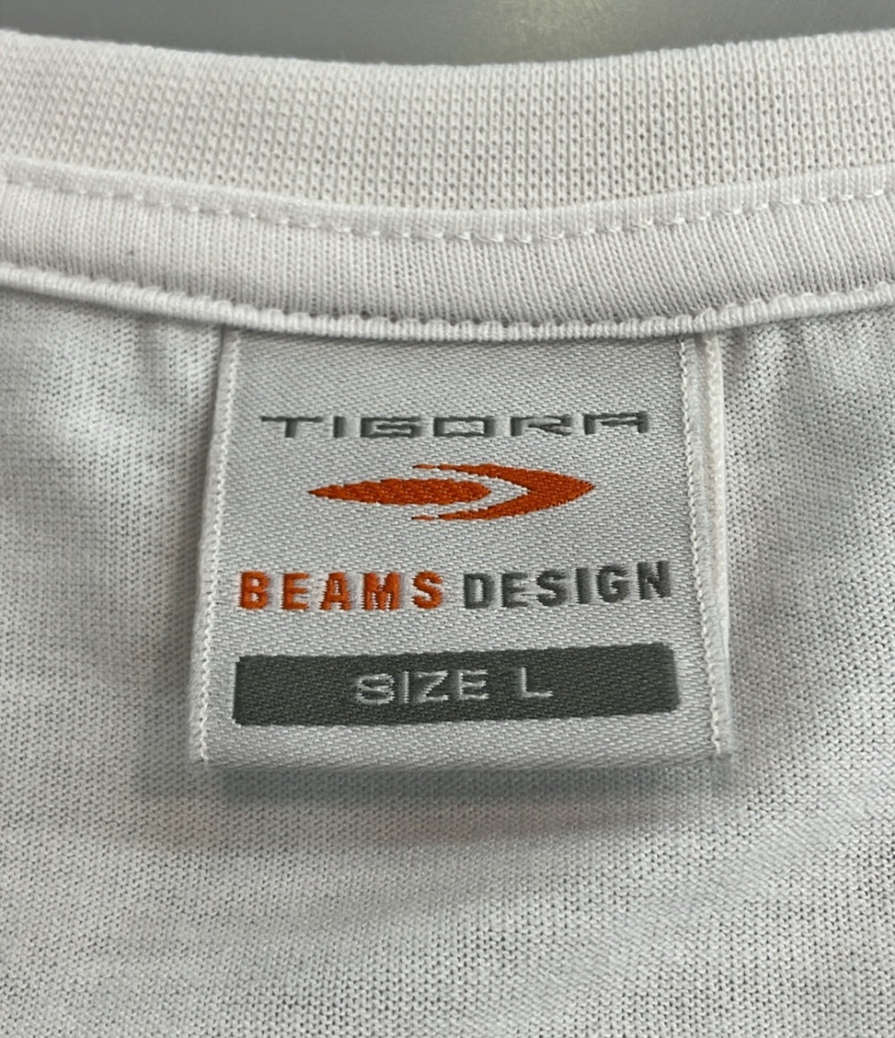 ティゴラ 半袖Tシャツ ボーダー柄 BEAMSコラボ TR-9P2490TS レディース SIZE L TIGORA