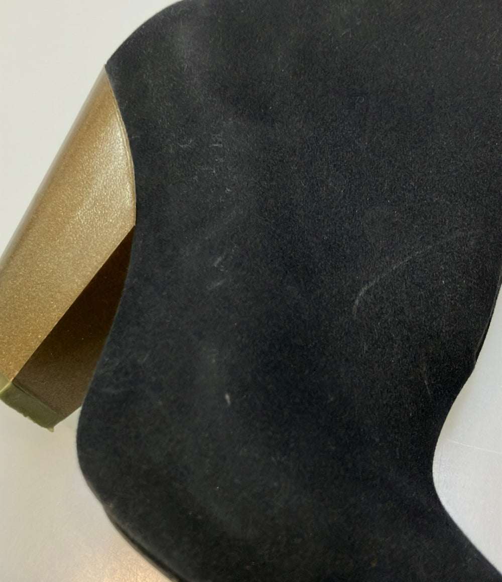 Vivienne Westwood melissa ショートブーツ チャンキーヒール レディース SIZE 22.5 ヴィヴィアン ウエストウッド メリッサ