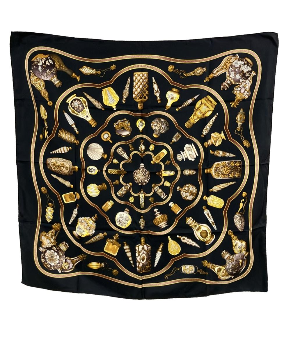 HERMES スカーフ シルク100% カレ90 Qu importe le flacon レディース エルメス