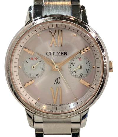 CITIZEN 腕時計 xc クロスシー ソーラー ピンク 8635-T016065 レディース シチズン