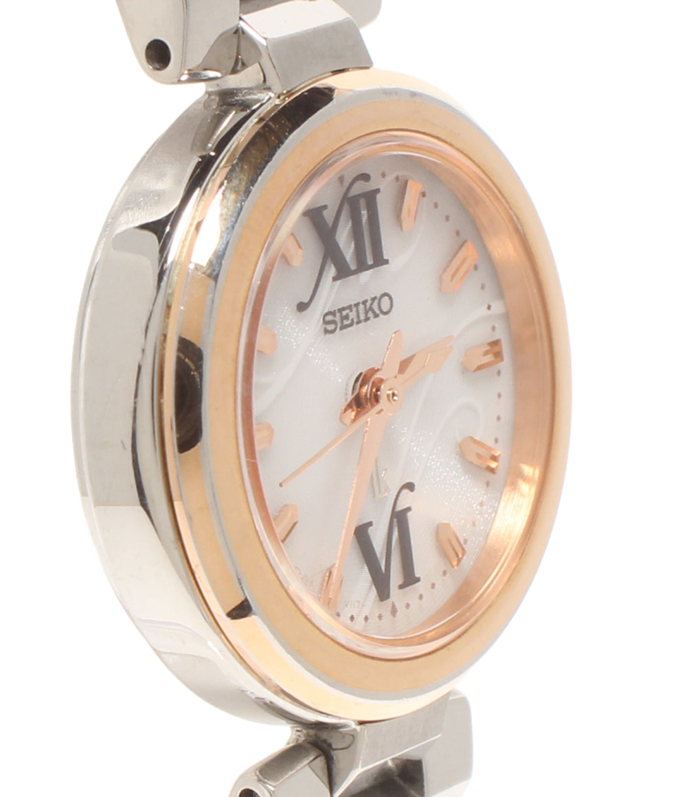 SEIKO 腕時計 ルキア LUKIA ソーラー V117-0CE0 レディース セイコー