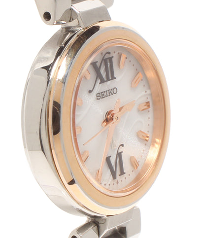 SEIKO 腕時計 ルキア LUKIA ソーラー V117-0CE0 レディース セイコー