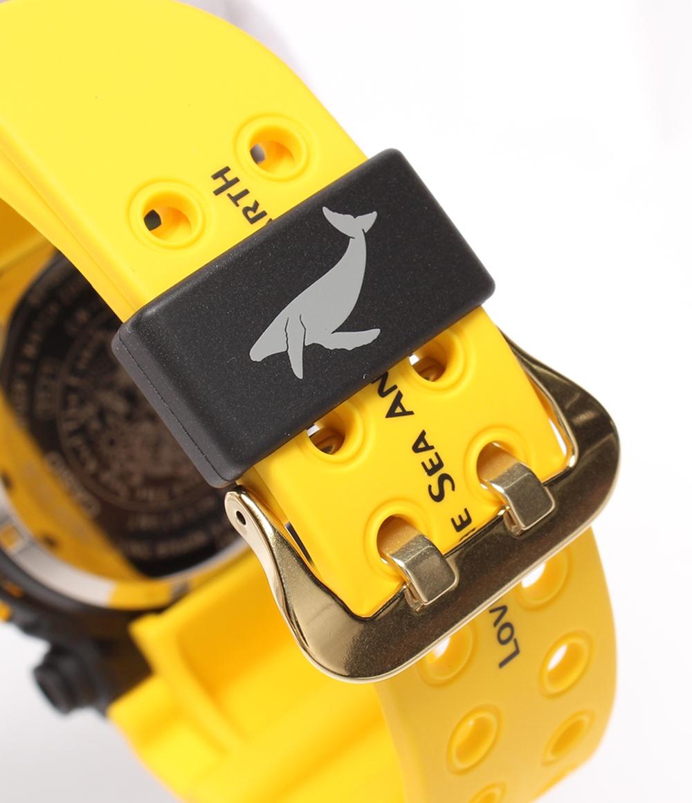 美品 CASIO 腕時計 FROGMAN イルクジ 電波ソーラー アイサーチ・ジャパン コラボレーション ソーラー GW-8200K-9JR メンズ カシオ