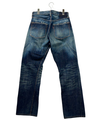 Levi's デニムパンツ LVC 大戦モデル ダメージ  ペンキ（アーキュエイトステッチ）加工 リペア跡 S501XX 44501 メンズ SIZE W32 (M) リーバイス