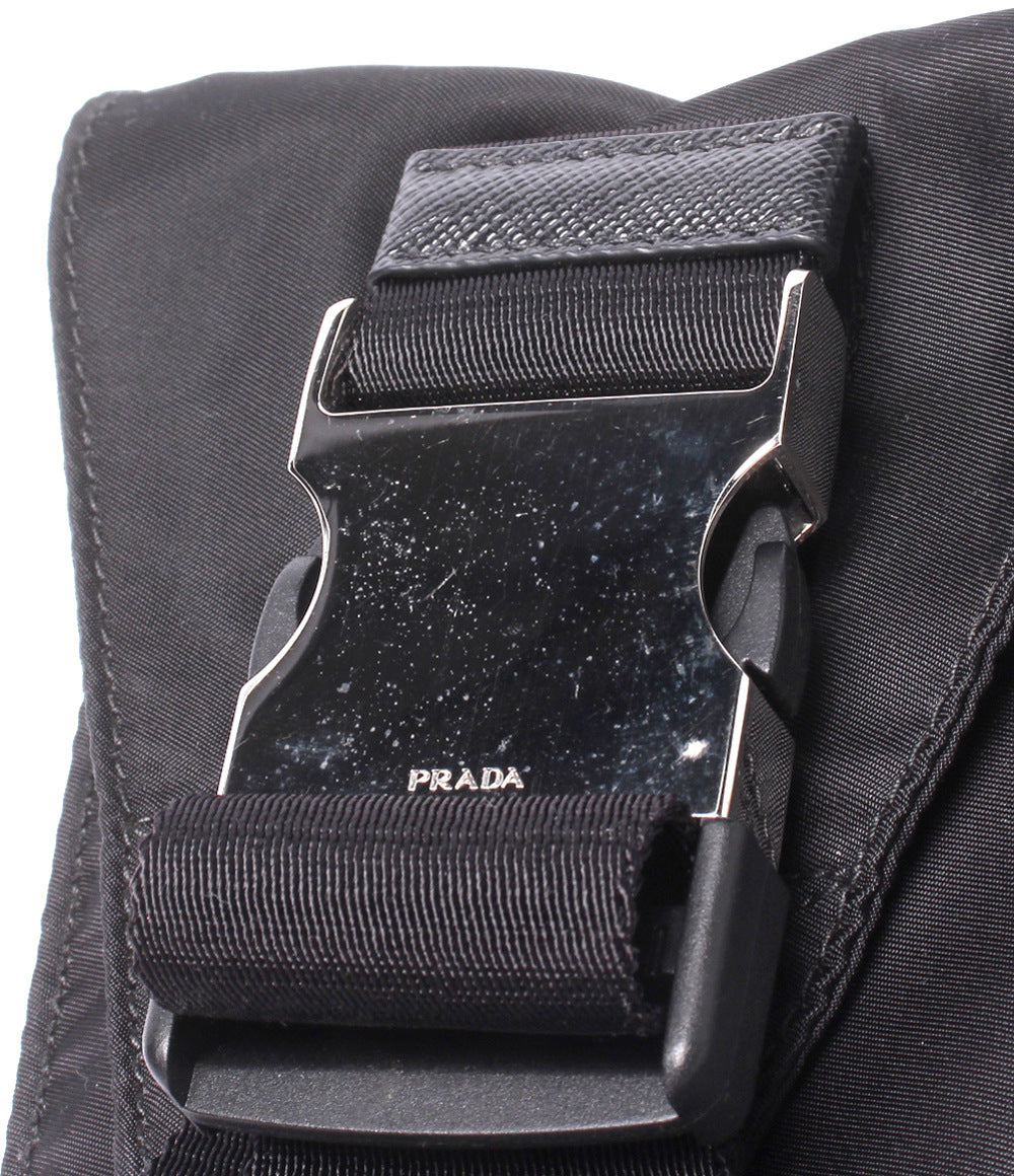 美品 PRADA ウエストポーチ ボディバッグ 2VL132 メンズ レディース プラダ