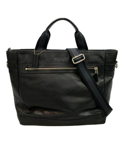 COACH 2WAY ブリーフケース ビジネスバッグ トートバッグ ショルダーバッグ 斜め掛け F71792 メンズ コーチ