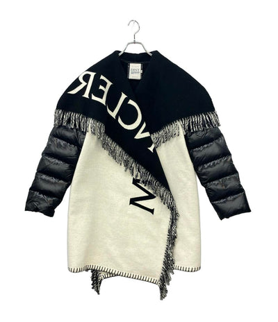 MONCLER ドレープポンチョ MANTELLA マンテラ ダウン G20933G00028 レディース SIZE L モンクレール