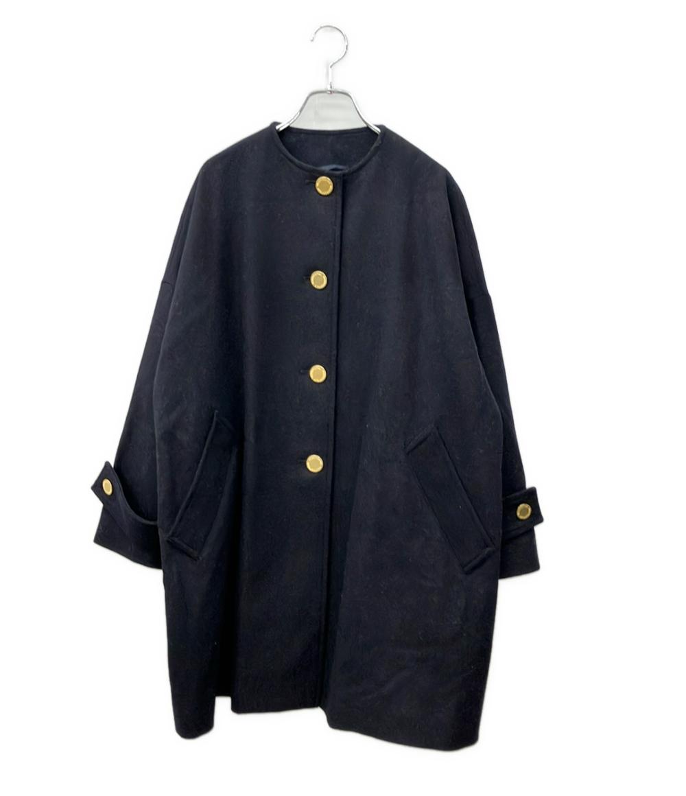 Traditional Weatherwear ノーカラーコート MALTON NO COLLAR オーバーサイズ ドロップショルダー L242KGFC00368ML レディース SIZE 32 (XS)