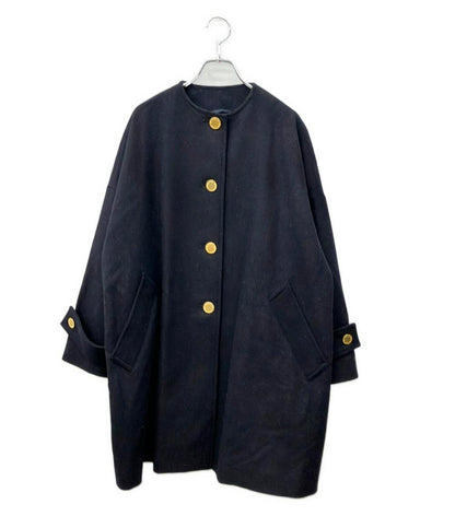Traditional Weatherwear ノーカラーコート MALTON NO COLLAR オーバーサイズ ドロップショルダー L242KGFC00368ML レディース SIZE 32 (XS)