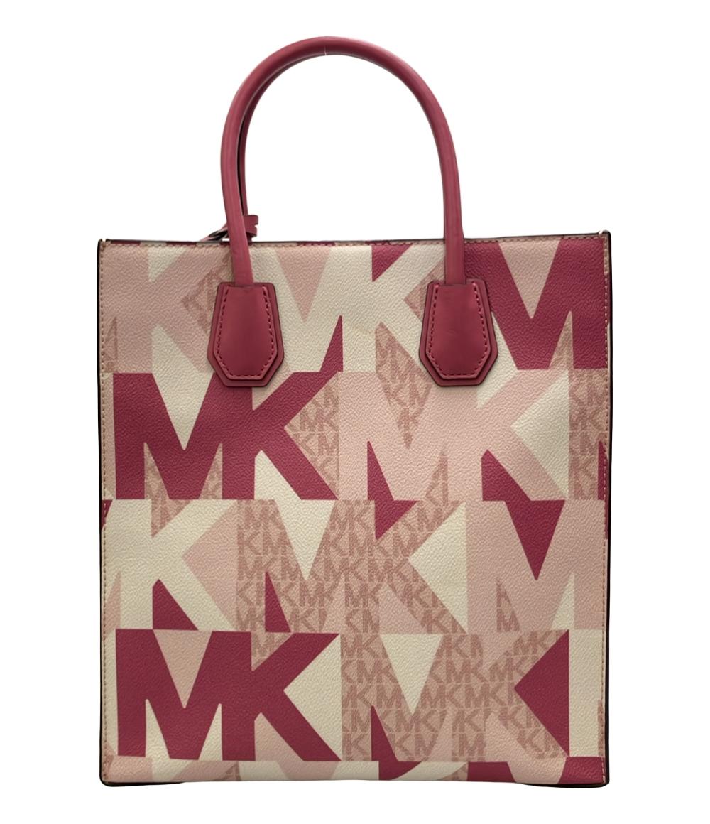 美品 MICHAEL KORS 2WAY ハンドバッグ トートバッグ ショルダーバッグ 斜め掛け MERCER レディース マイケルコース