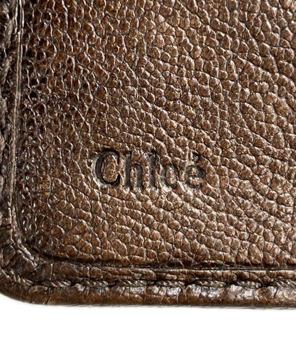 Chloé ブラウンレザー 二つ折り財布 Chloe 二つ折り財布 レザー レディース クロエ – Rehello by BOOKOFF