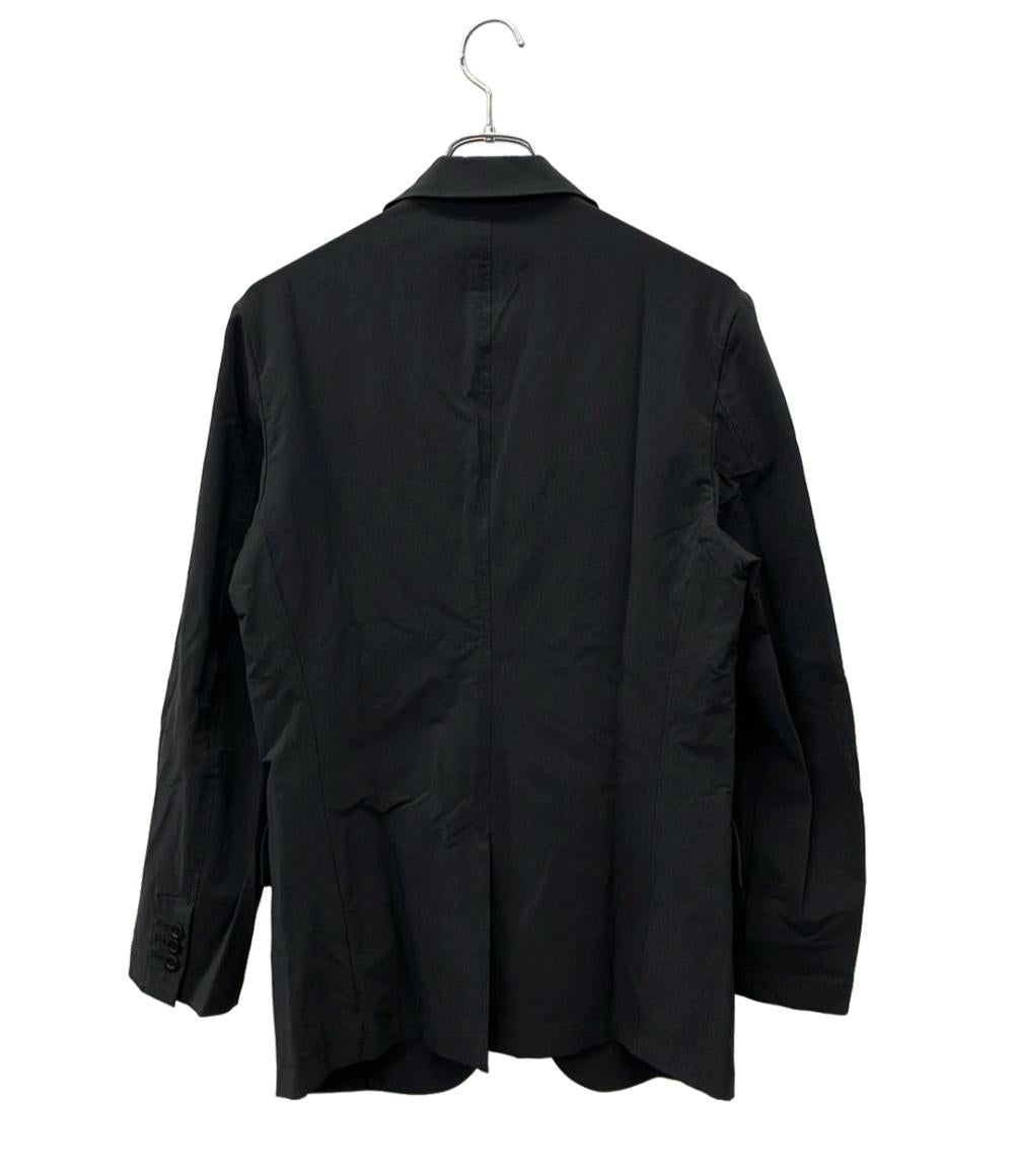 【DENHAM】メンズ　ラム革テーラードジャケット　ブラックM size DENHAM テーラードジャケット テックジャケット 27190-3-30501 メンズ