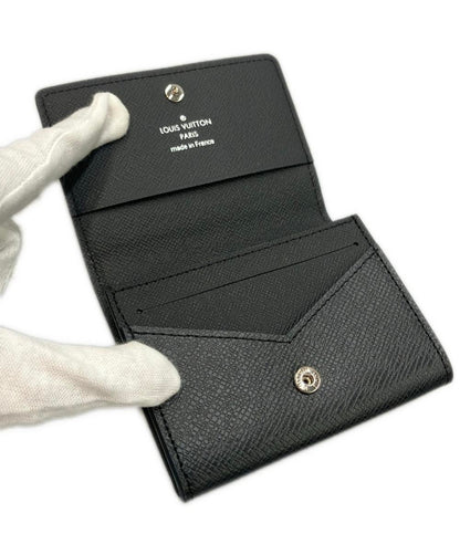 美品 LOUIS VUITTON カードケース アンヴェロップ カルト ドゥ ヴィジット NM タイガ M64595 メンズ ルイ・ヴィトン