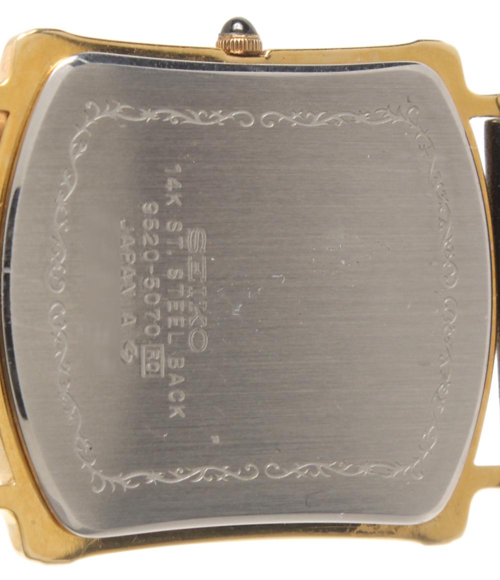 SEIKO 腕時計 ドルチェ Dolce クオーツ ゴールド 9520-5070 メンズ