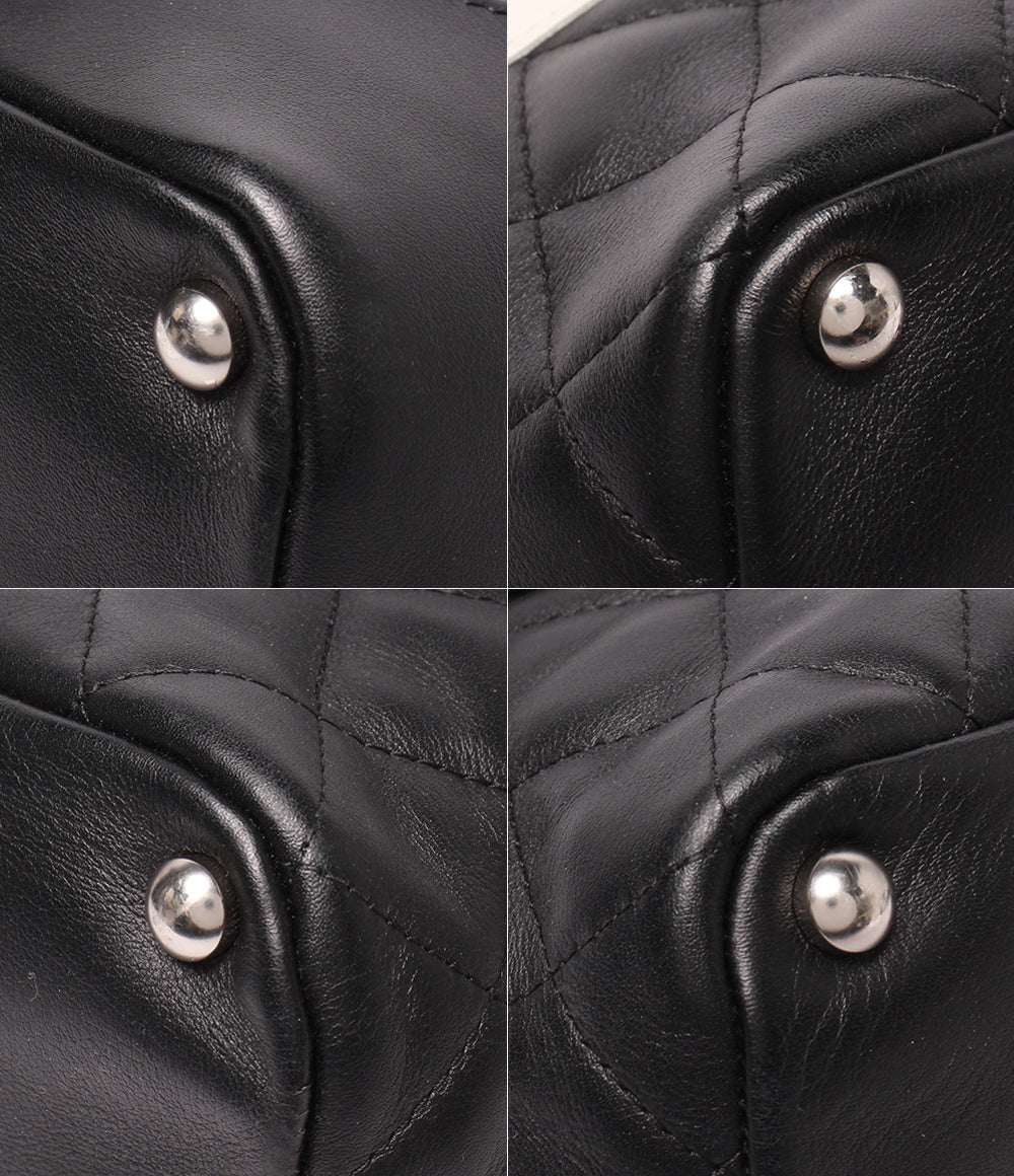 CHANEL トートバッグ シルバー金具 8番台 カンボンライン レディース シャネル