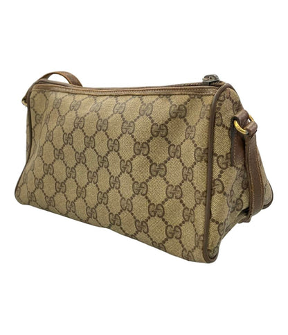 訳あり GUCCI ショルダーバッグ 斜め掛け GGスプリーム 89 02 086 レディース グッチ