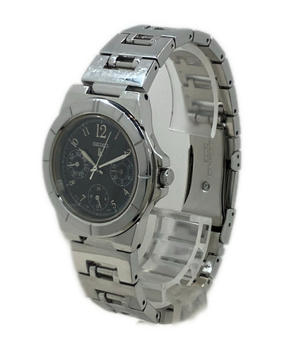SEIKO 腕時計 ルキア lK クオーツ ブラック 5Y89-0B30 レディース メンズ セイコー