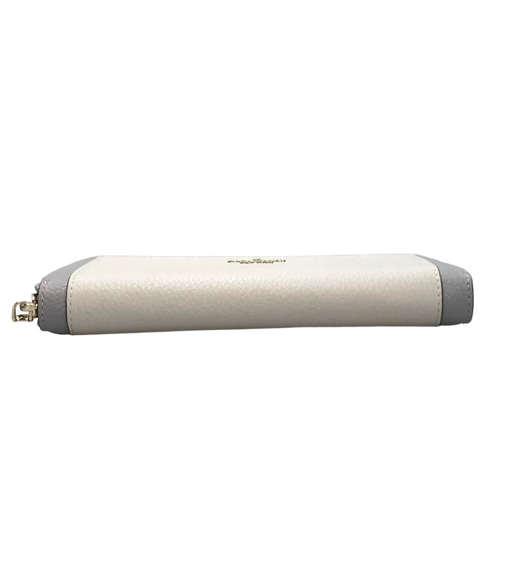 美品 Kate Spade ラウンドファスナー長財布 レディース ケイトスペード