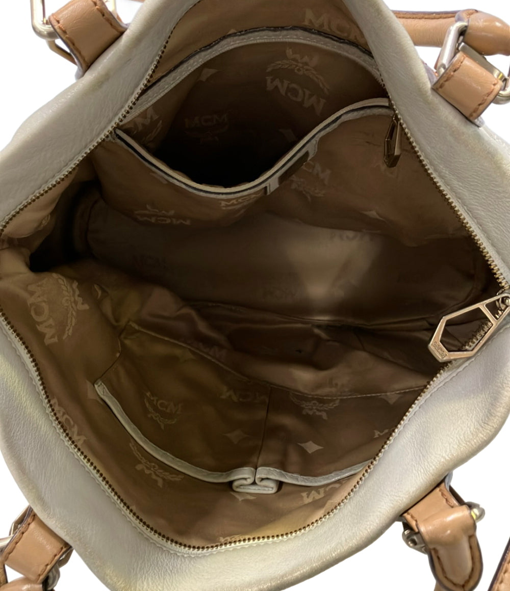MCM 2wayハンドバッグ ショルダーバッグ レディース エムシーエム