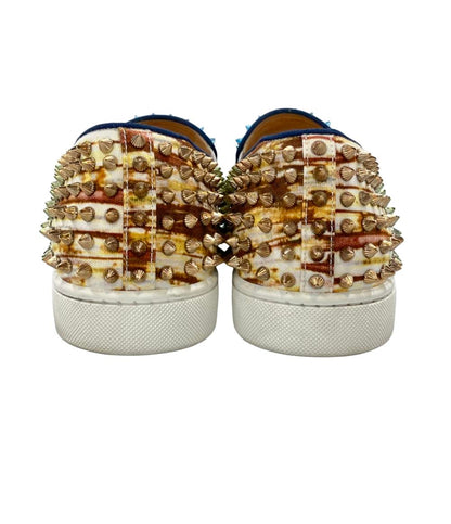 Christian Louboutin スリッポン スタッズ メンズ SIZE 43 1/2 (28.5cm) クリスチャンルブタン