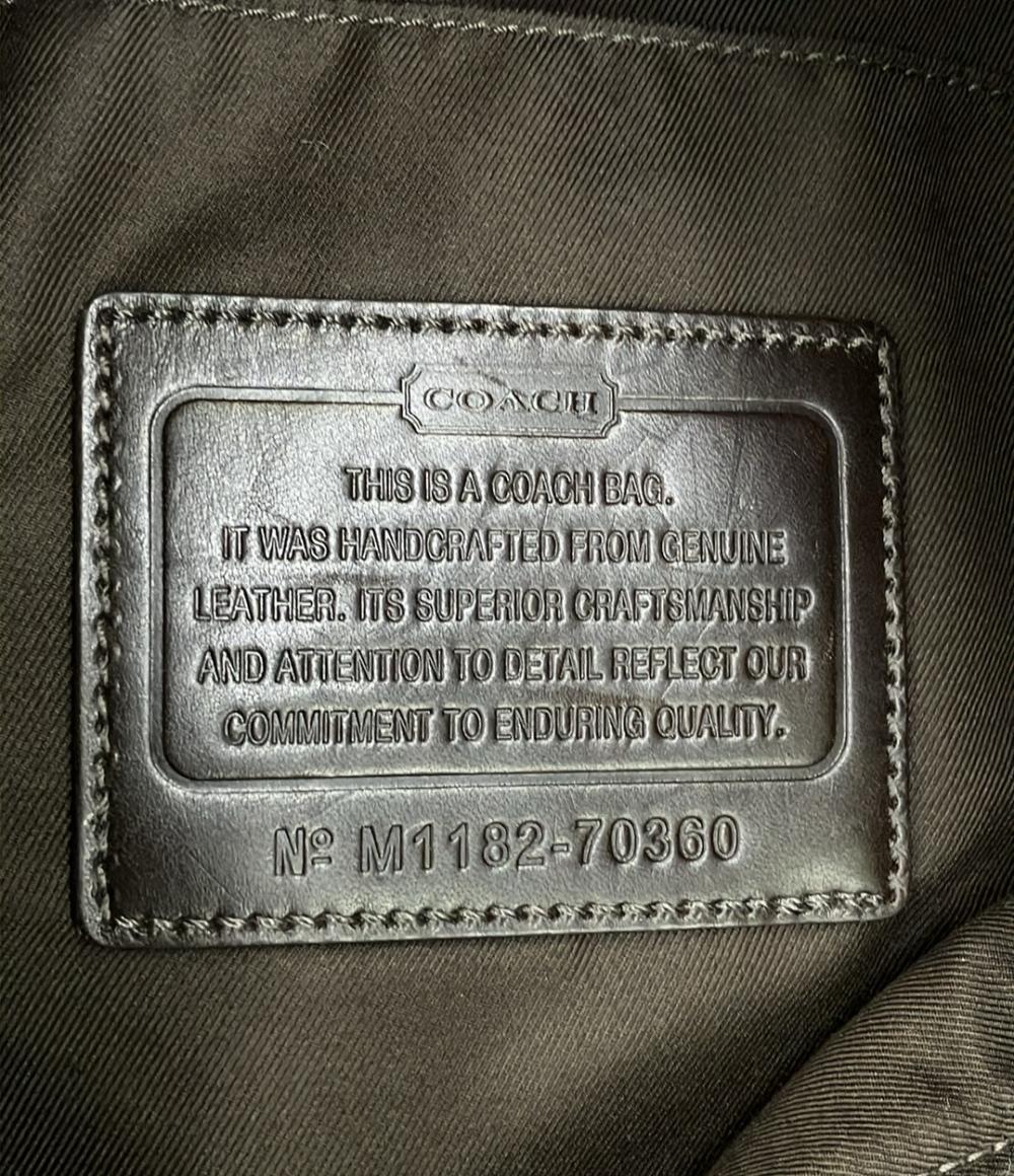 COACH ボディバッグ トンプソン レザー 70360 メンズ コーチ