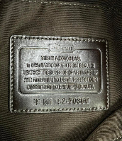 COACH ボディバッグ トンプソン レザー 70360 メンズ コーチ