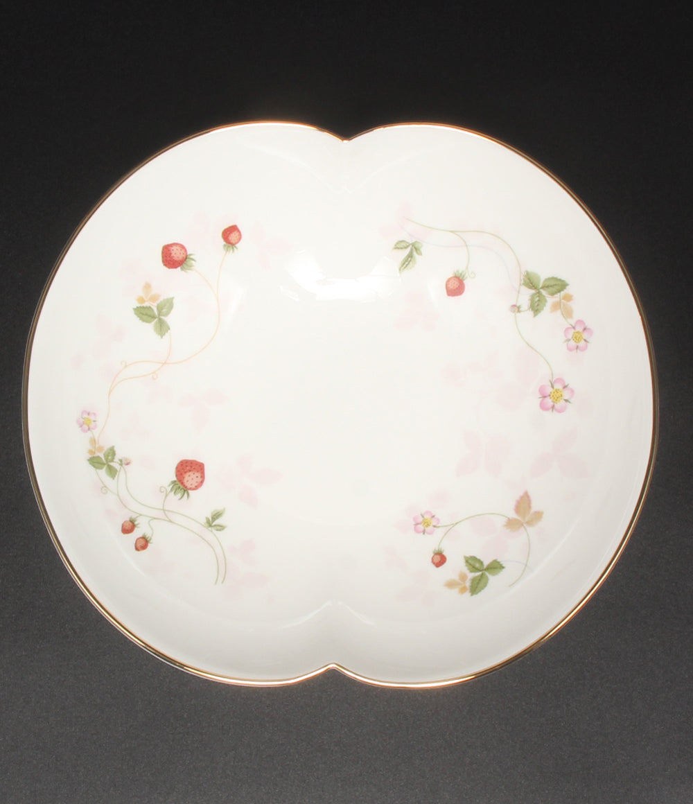 美品 WEDGWOOD マリアージュボウル 皿 20cm ワイルドストロベリー ウエッジウッド